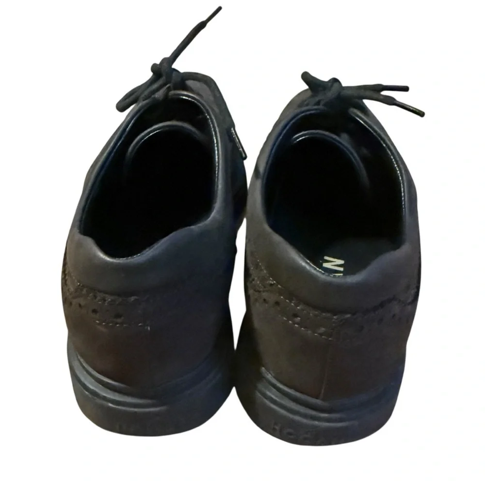 Hogan New Route Brogues in Brown Leather/Suede Size US 7